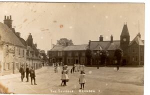 The Schools, Brandon - showing children playing